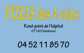 pizzas des 4 coins