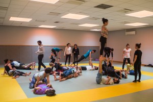 acroyoga ardeche slackline meeting